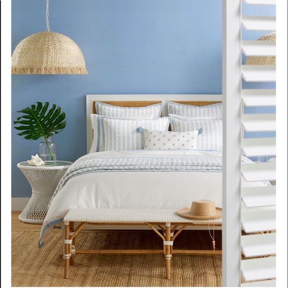 Serena and Lily Oceana Quilt Coastal Blue sz Queen - Picture 2 of 11